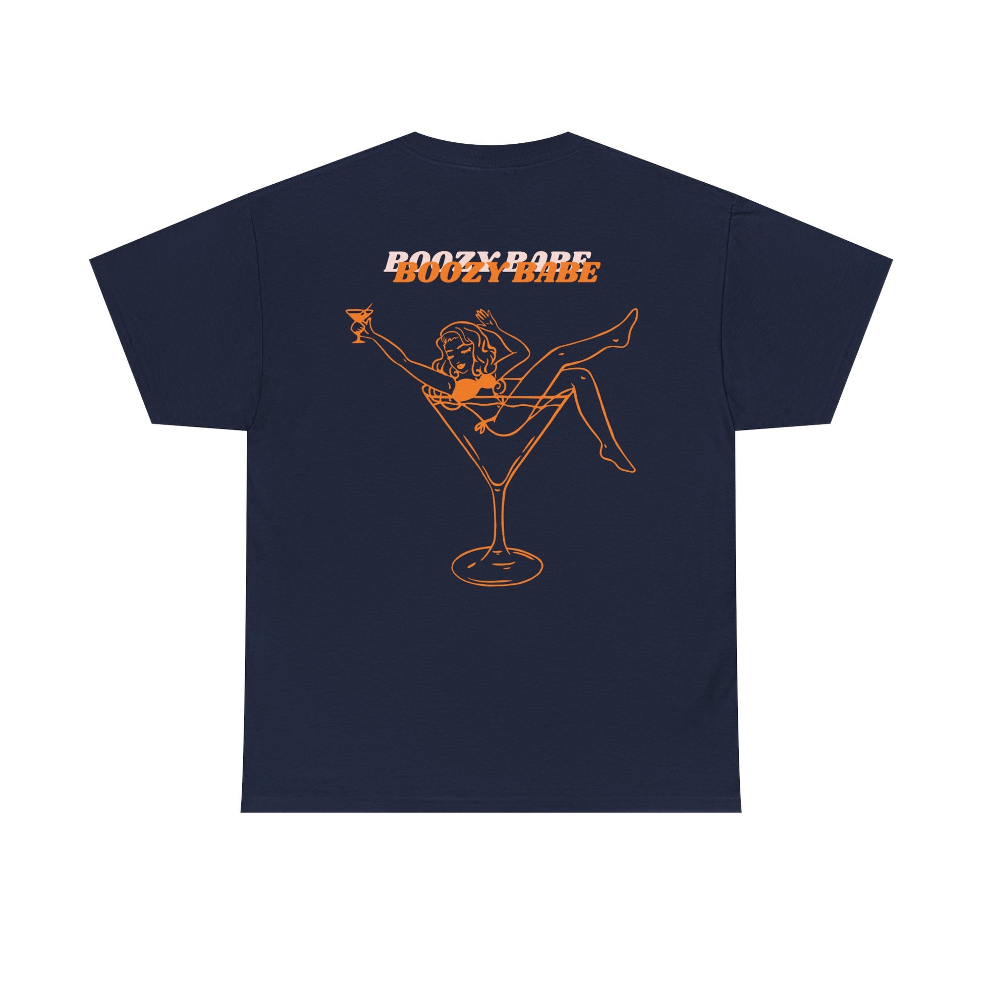 Boozy Babe - Stylish Unisex Heavy Cotton Tee - Bubbly & Bold Collection