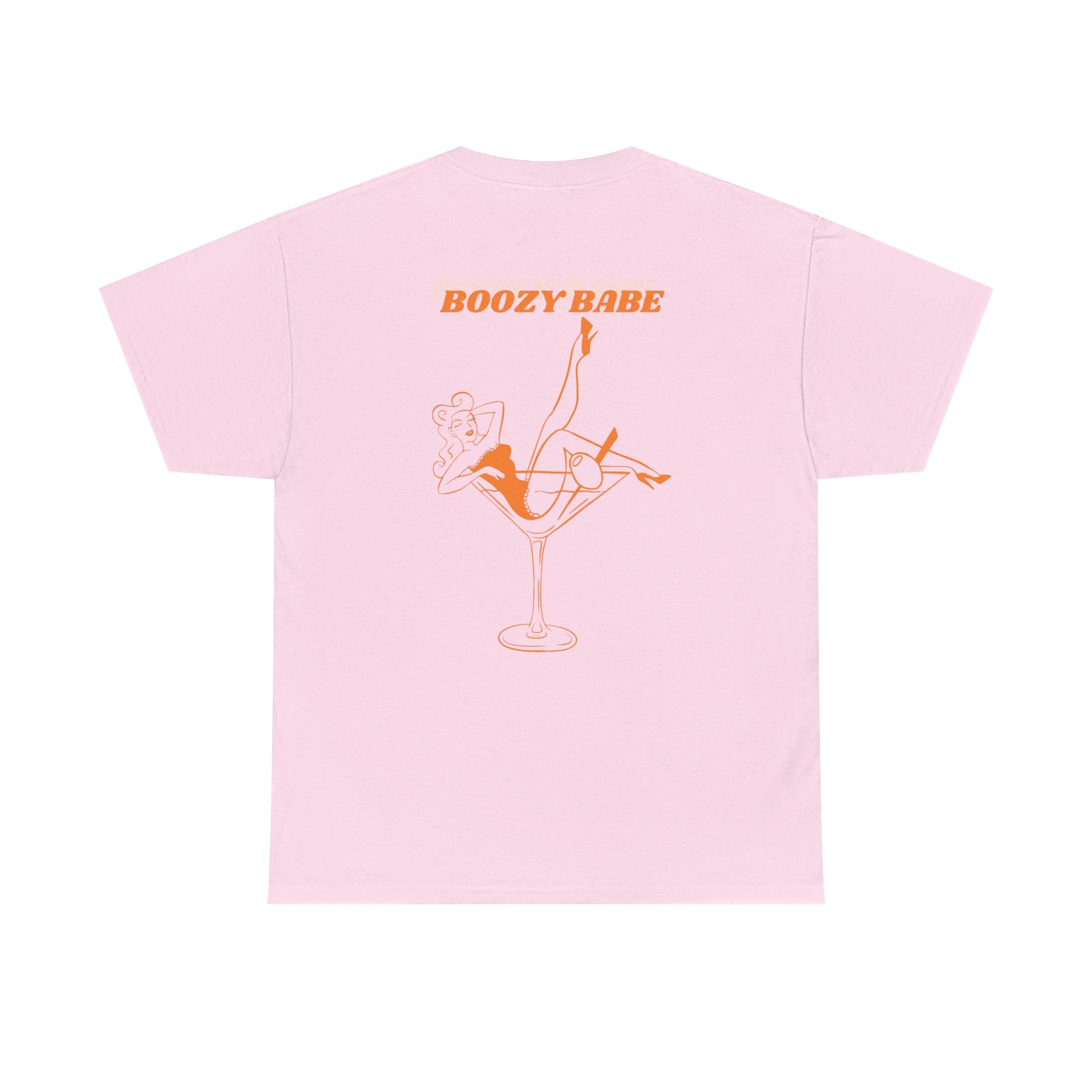 Boozy Babe - Stylish Unisex Heavy Cotton Tee - Bubbly & Bold Collection