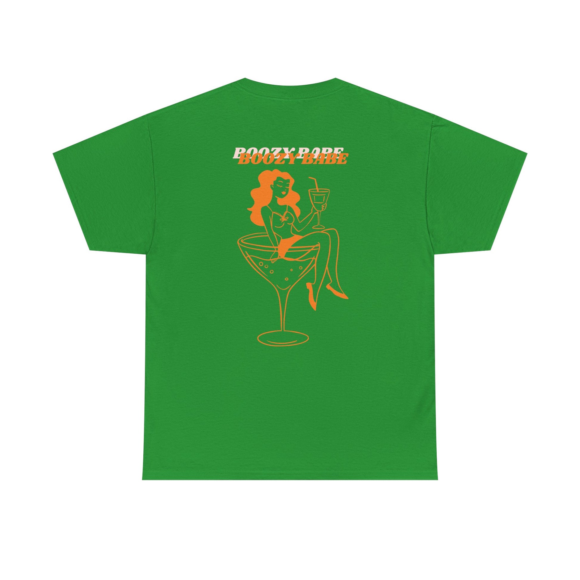 Boozy Babe - Stylish Unisex Heavy Cotton Tee - Bubbly & Bold Collection
