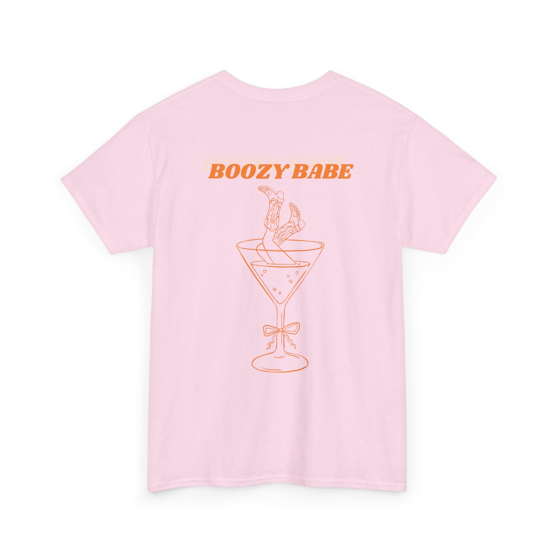 Boozy Babe - Stylish Unisex Heavy Cotton Tee - Bubbly & Bold Collection