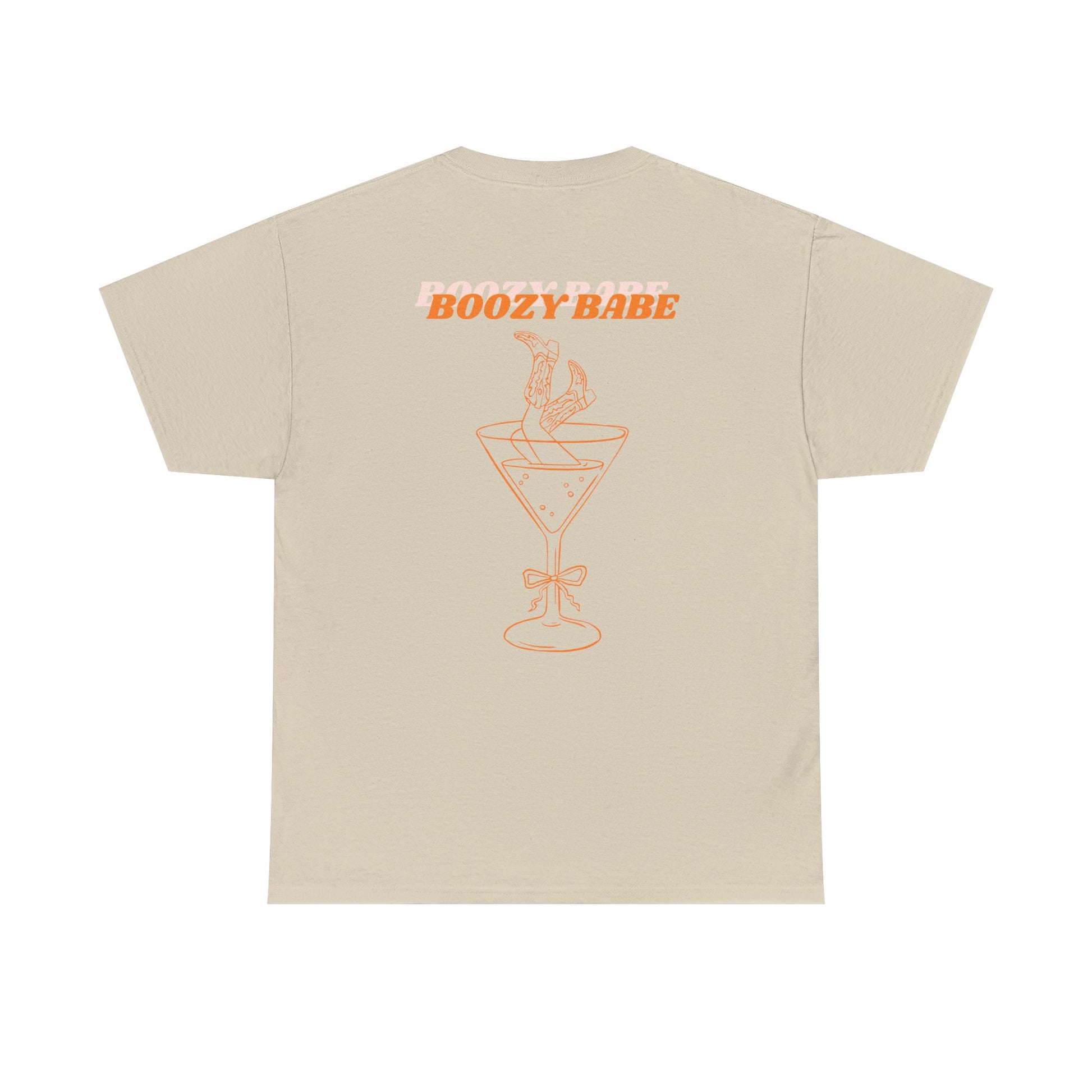 Boozy Babe - Stylish Unisex Heavy Cotton Tee - Bubbly & Bold Collection