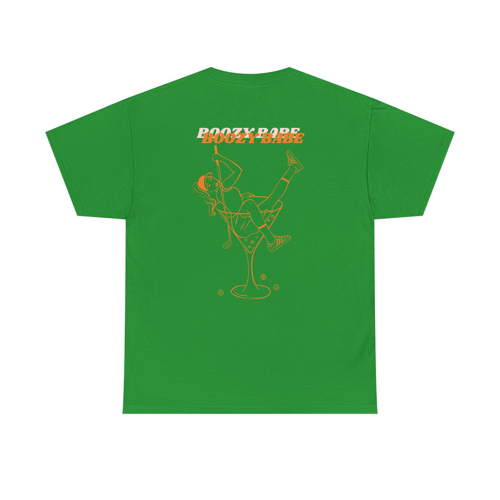 Boozy Babe - Stylish Unisex Heavy Cotton Tee - Bubbly & Bold Collection