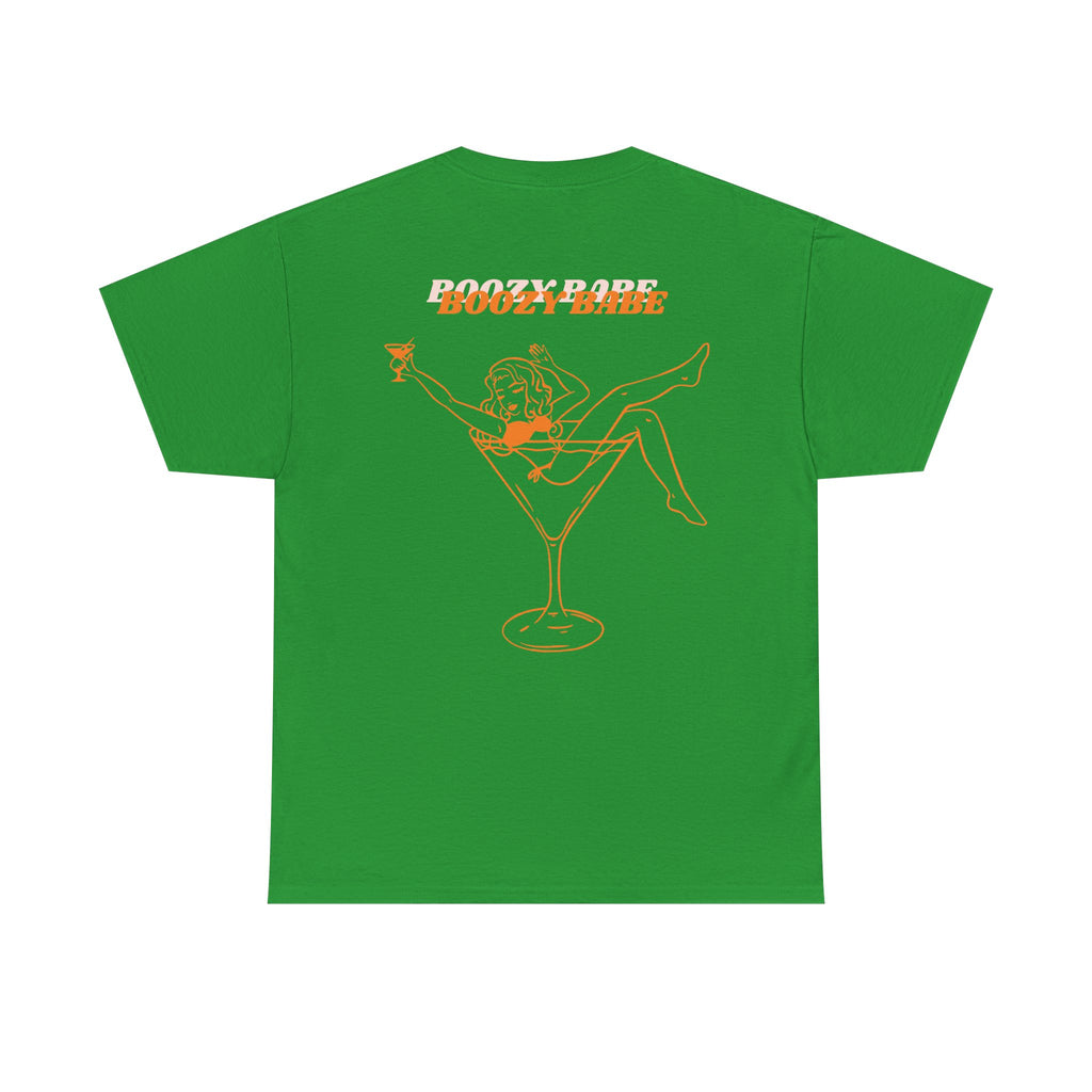Boozy Babe - Stylish Unisex Heavy Cotton Tee - Bubbly & Bold Collection