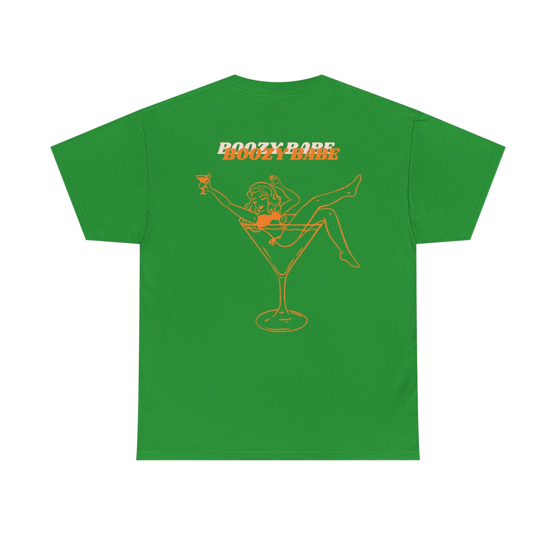 Boozy Babe - Stylish Unisex Heavy Cotton Tee - Bubbly & Bold Collection