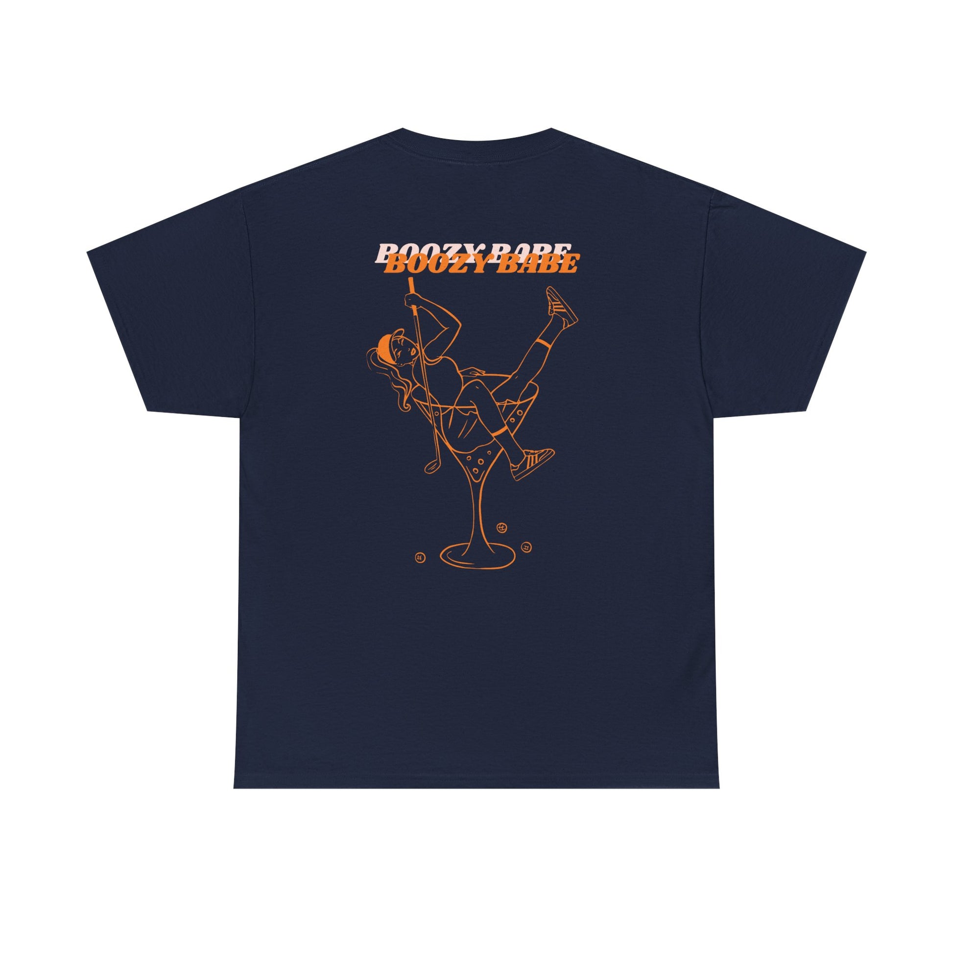 Boozy Babe - Stylish Unisex Heavy Cotton Tee - Bubbly & Bold Collection