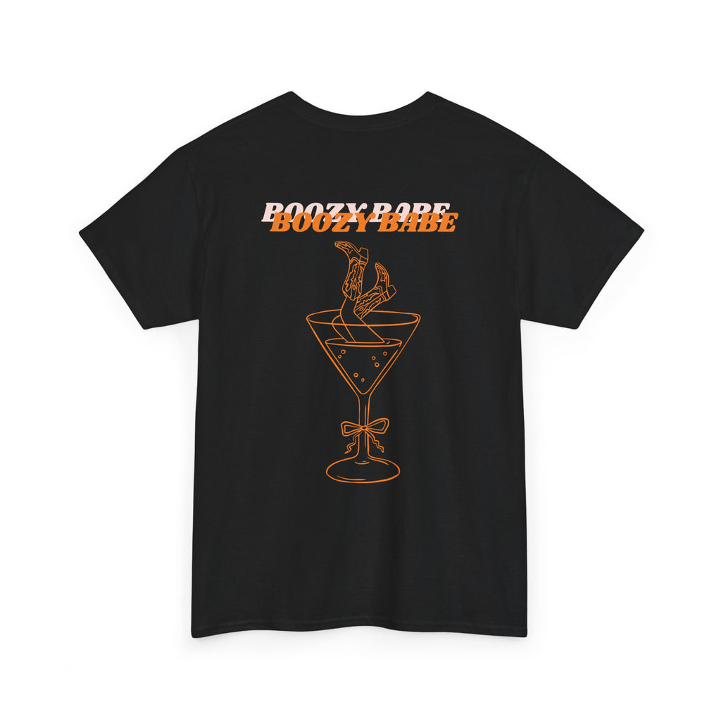 Boozy Babe - Stylish Unisex Heavy Cotton Tee - Bubbly & Bold Collection