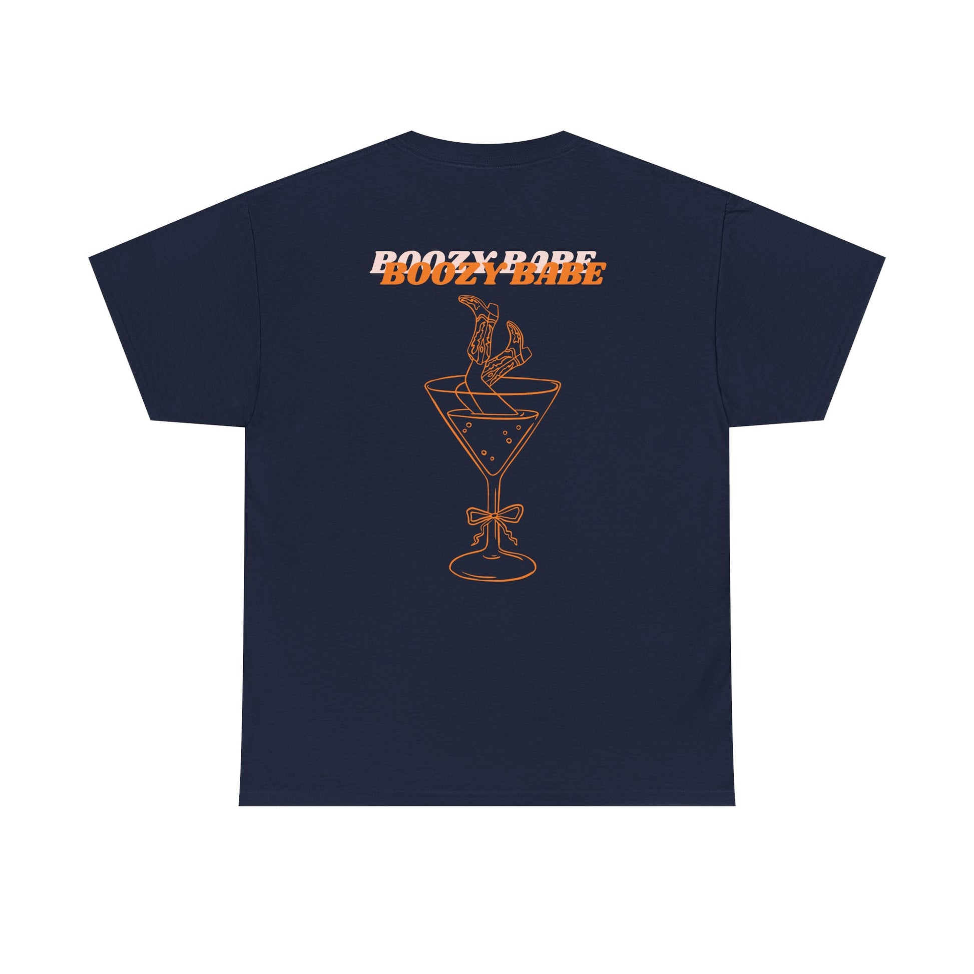 Boozy Babe - Stylish Unisex Heavy Cotton Tee - Bubbly & Bold Collection