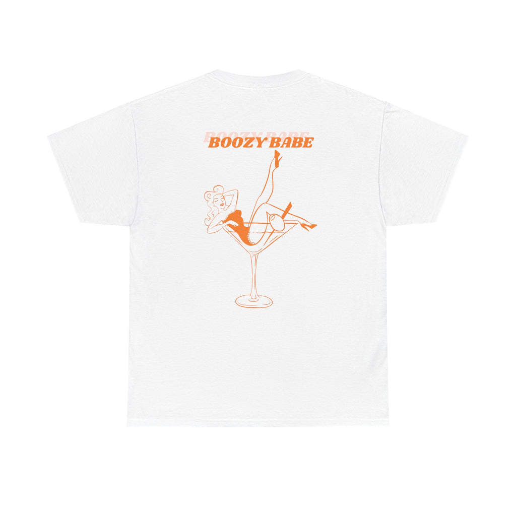 Boozy Babe - Stylish Unisex Heavy Cotton Tee - Bubbly & Bold Collection