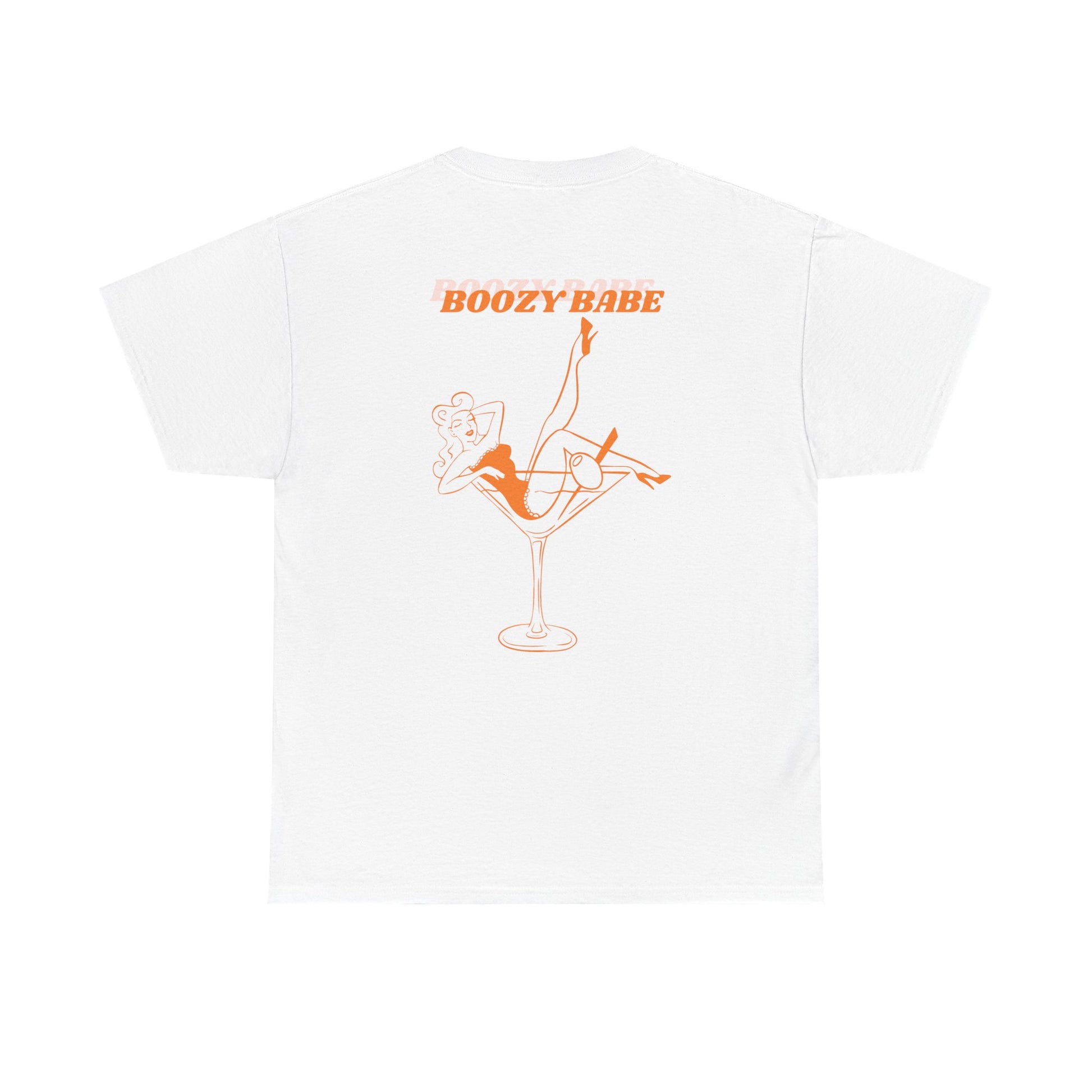 Boozy Babe - Stylish Unisex Heavy Cotton Tee - Bubbly & Bold Collection