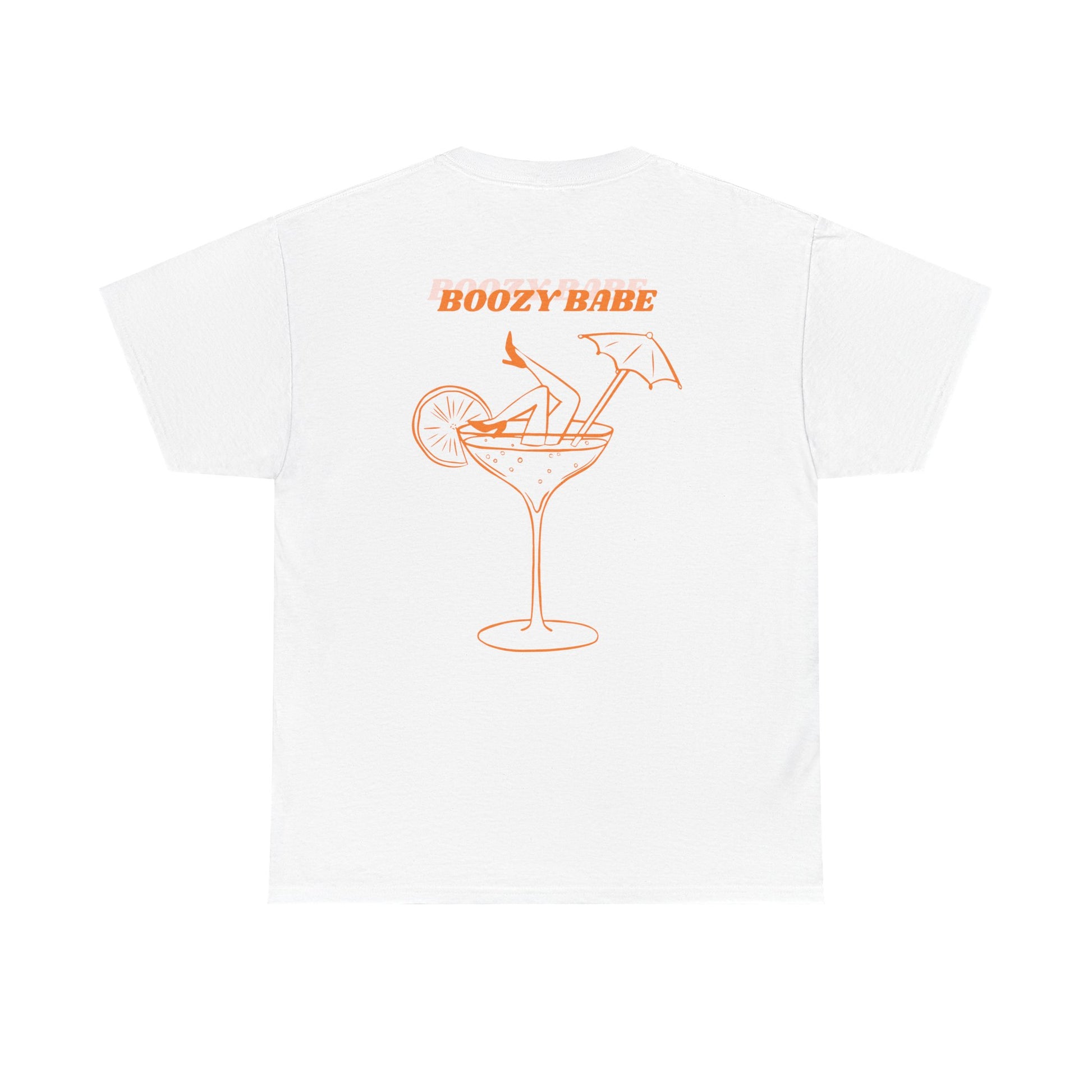 Boozy Babe - Stylish Unisex Heavy Cotton Tee - Bubbly & Bold Collection