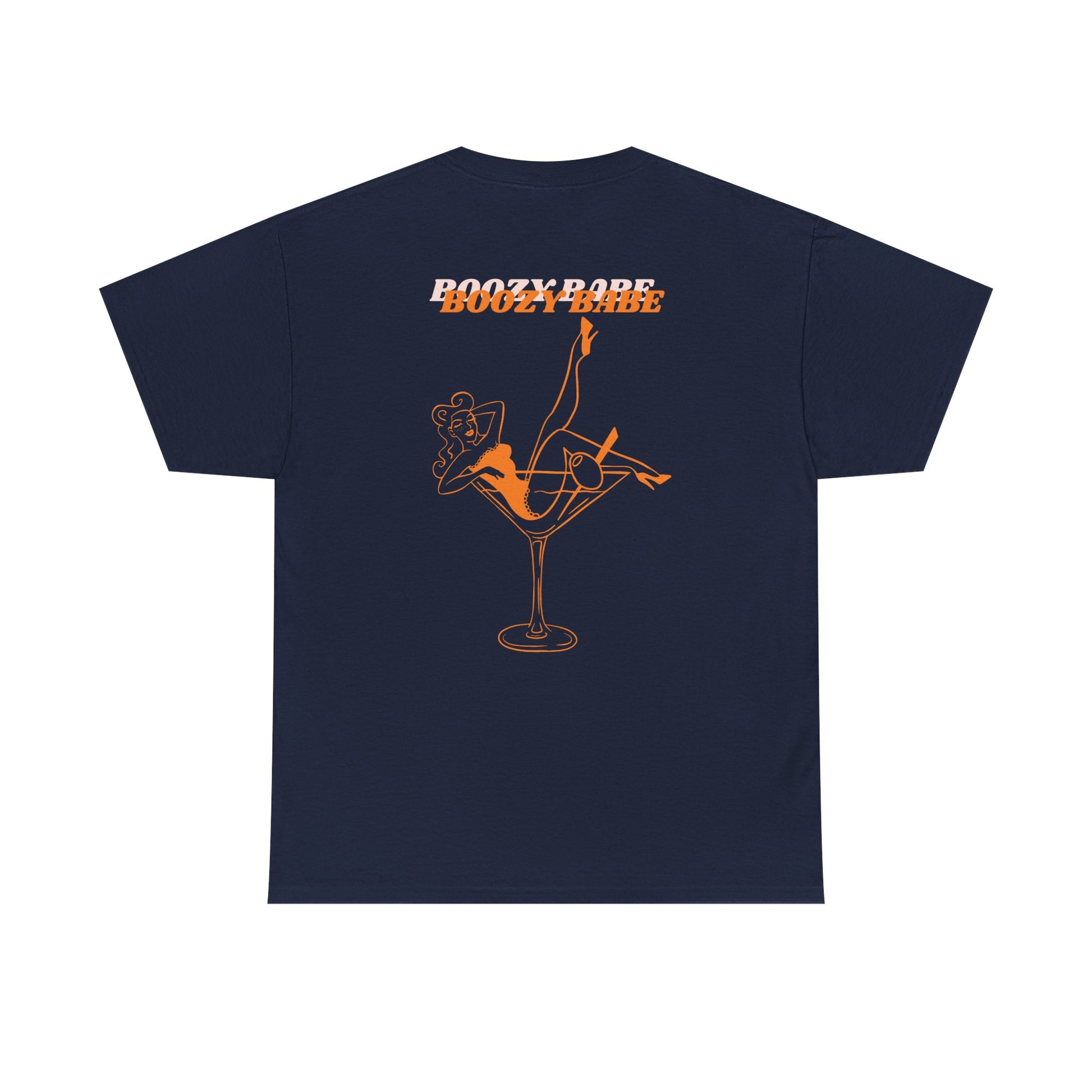 Boozy Babe - Stylish Unisex Heavy Cotton Tee - Bubbly & Bold Collection