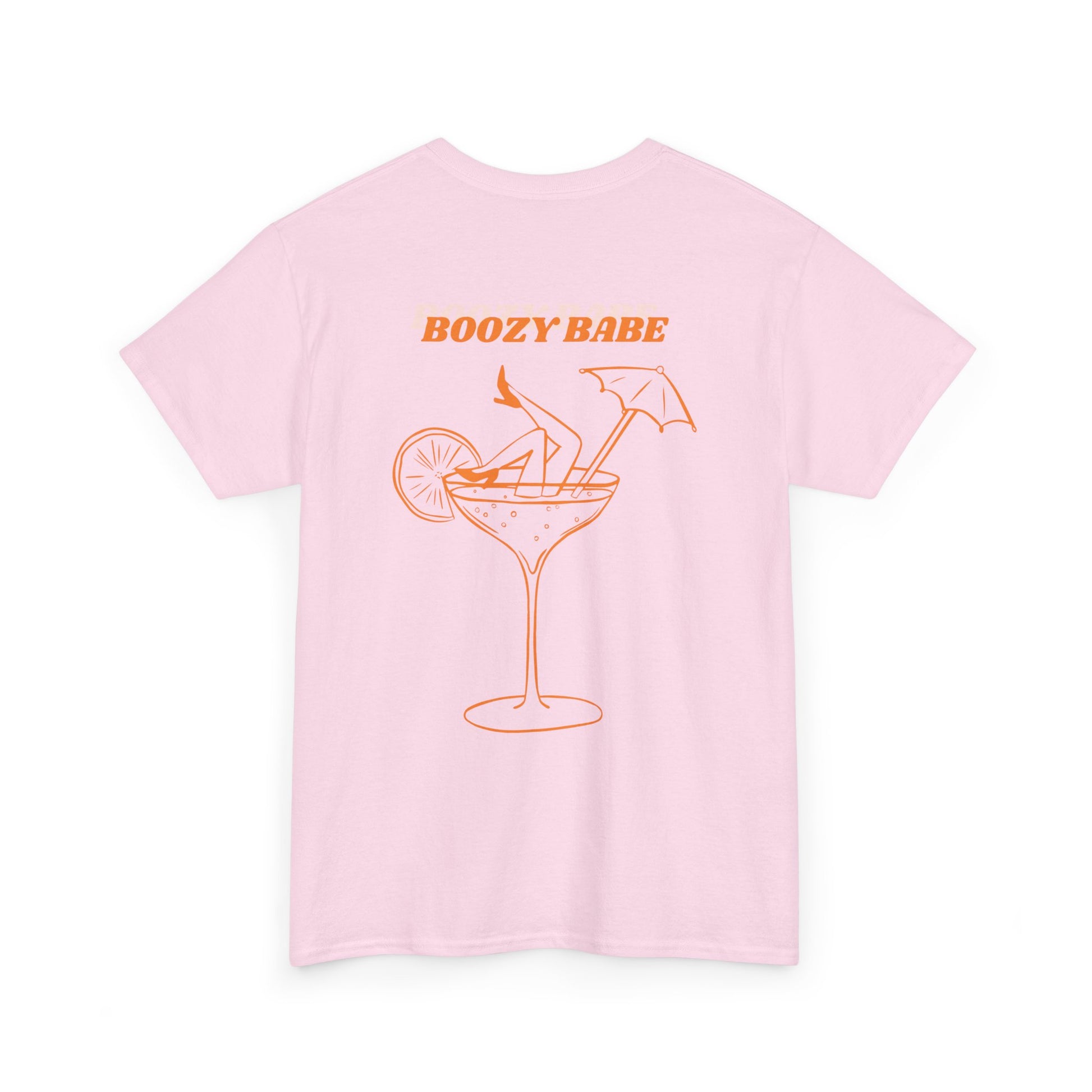Boozy Babe - Stylish Unisex Heavy Cotton Tee - Bubbly & Bold Collection