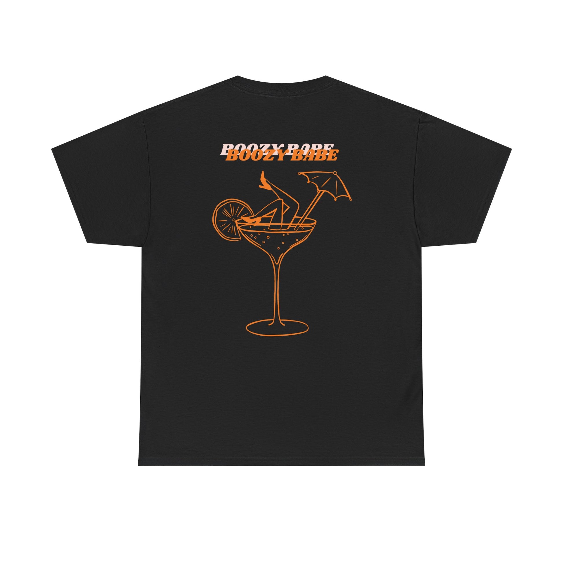 Boozy Babe - Stylish Unisex Heavy Cotton Tee - Bubbly & Bold Collection
