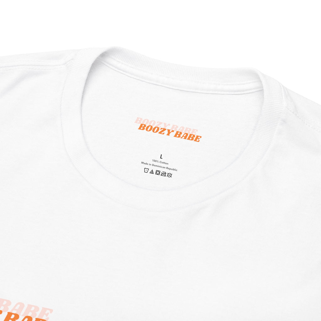 Boozy Babe - Stylish Unisex Heavy Cotton Tee - Bubbly & Bold Collection