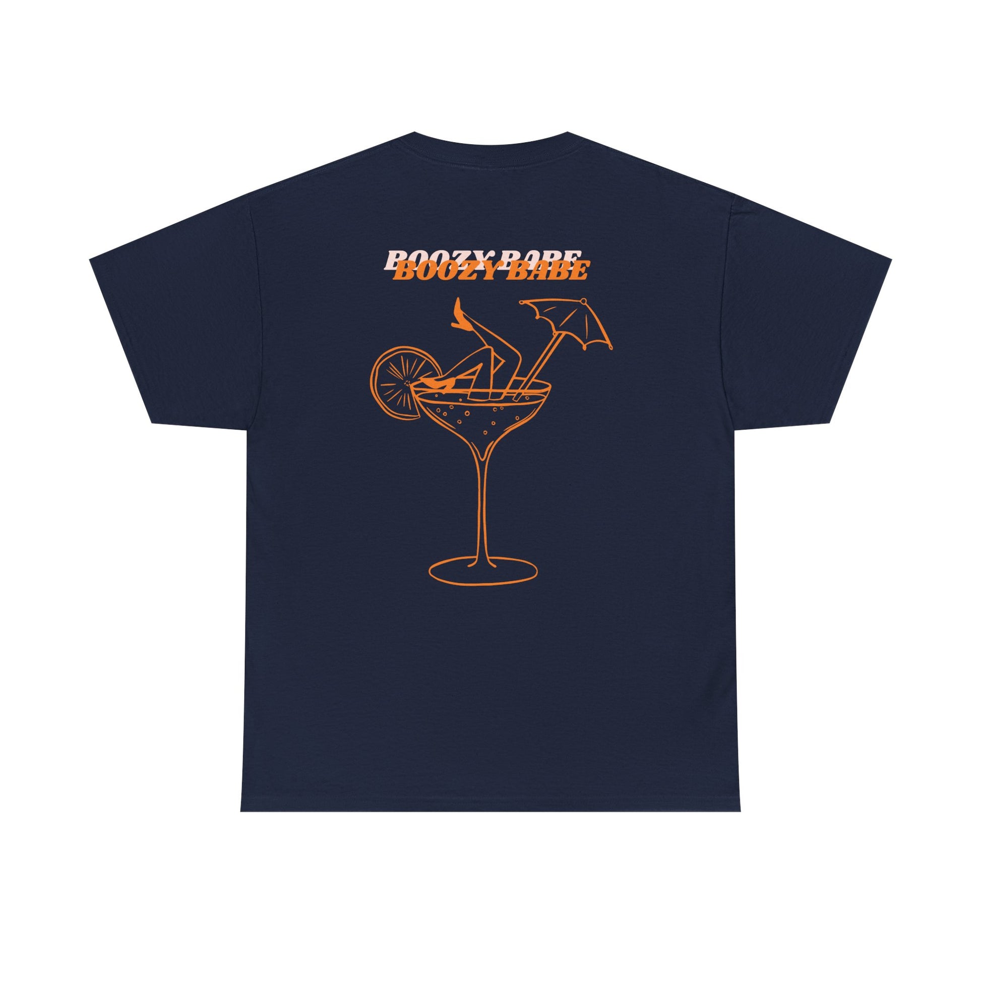 Boozy Babe - Stylish Unisex Heavy Cotton Tee - Bubbly & Bold Collection
