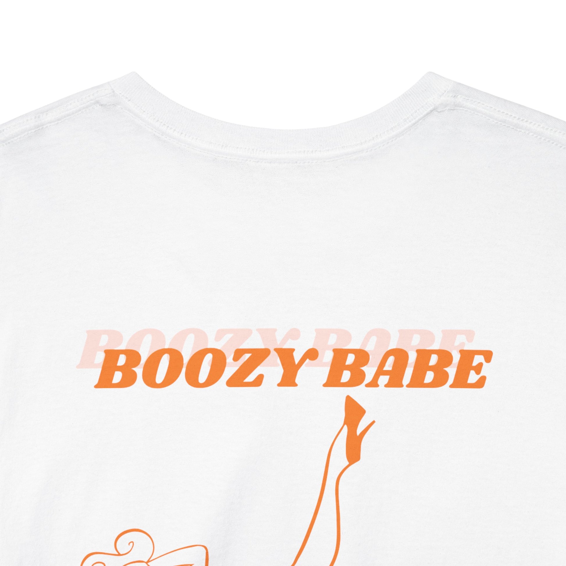 Boozy Babe - Stylish Unisex Heavy Cotton Tee - Bubbly & Bold Collection