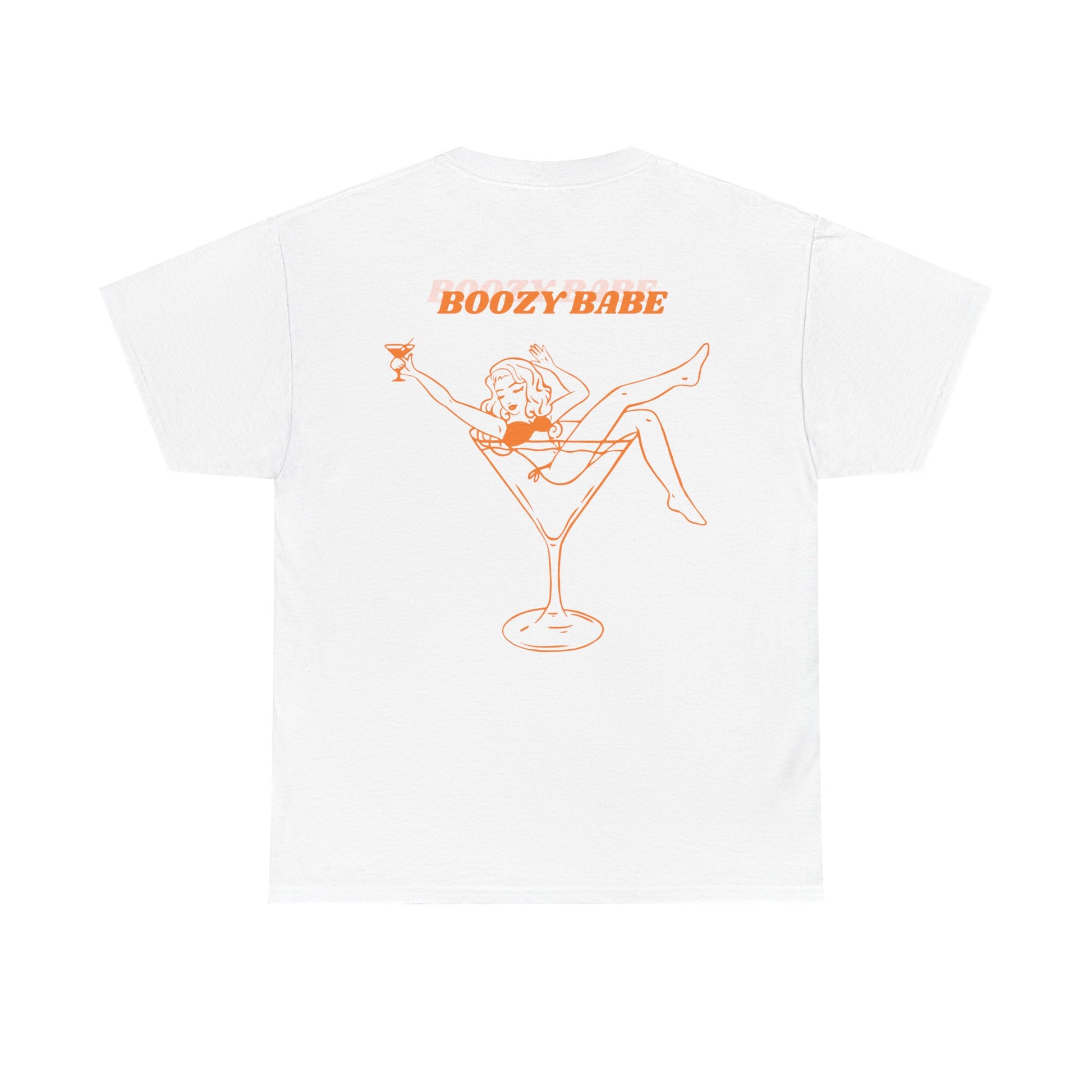 Boozy Babe - Stylish Unisex Heavy Cotton Tee - Bubbly & Bold Collection