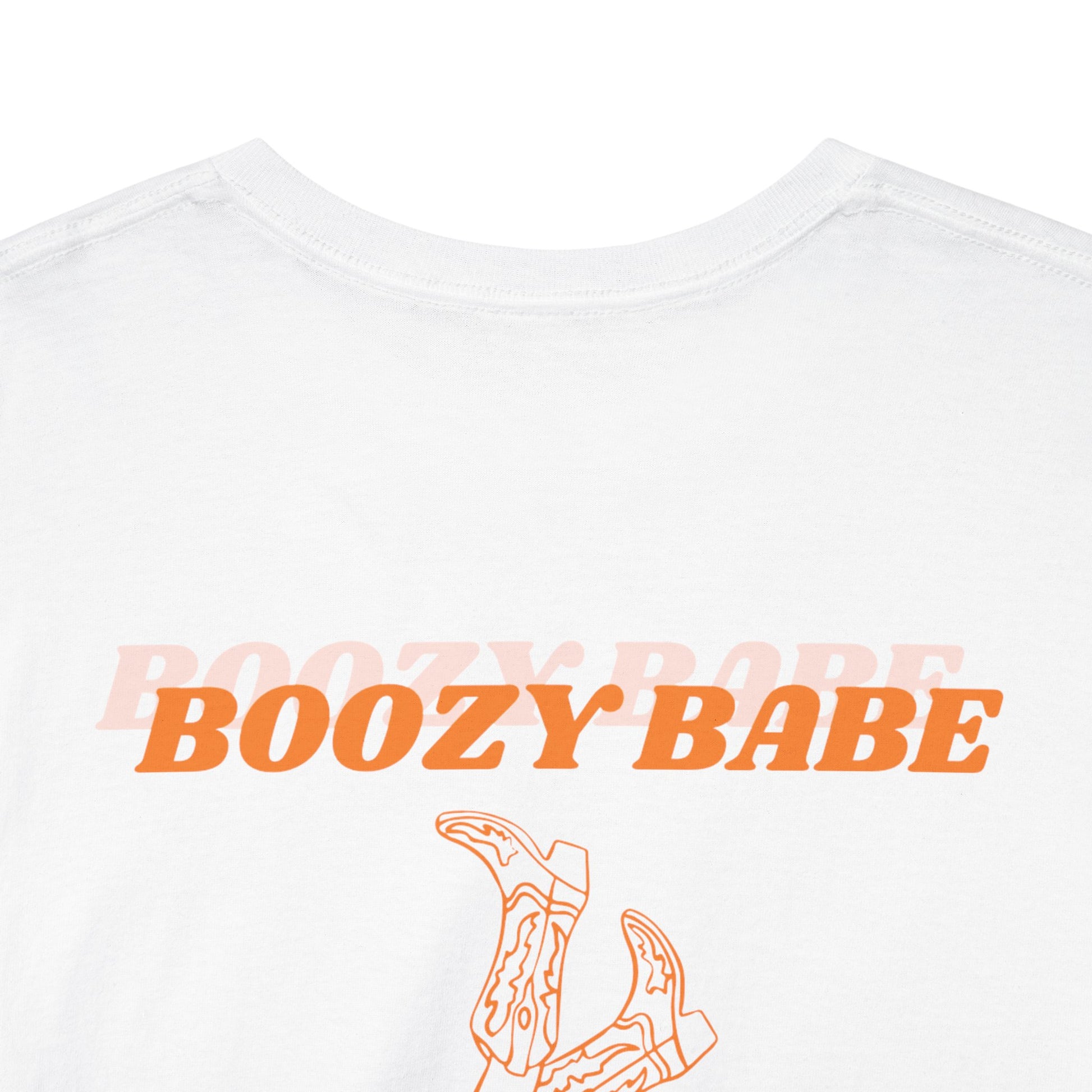Boozy Babe - Stylish Unisex Heavy Cotton Tee - Bubbly & Bold Collection