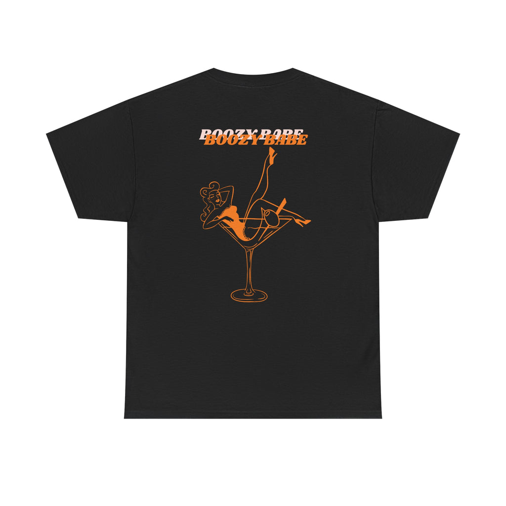 Boozy Babe - Stylish Unisex Heavy Cotton Tee - Bubbly & Bold Collection