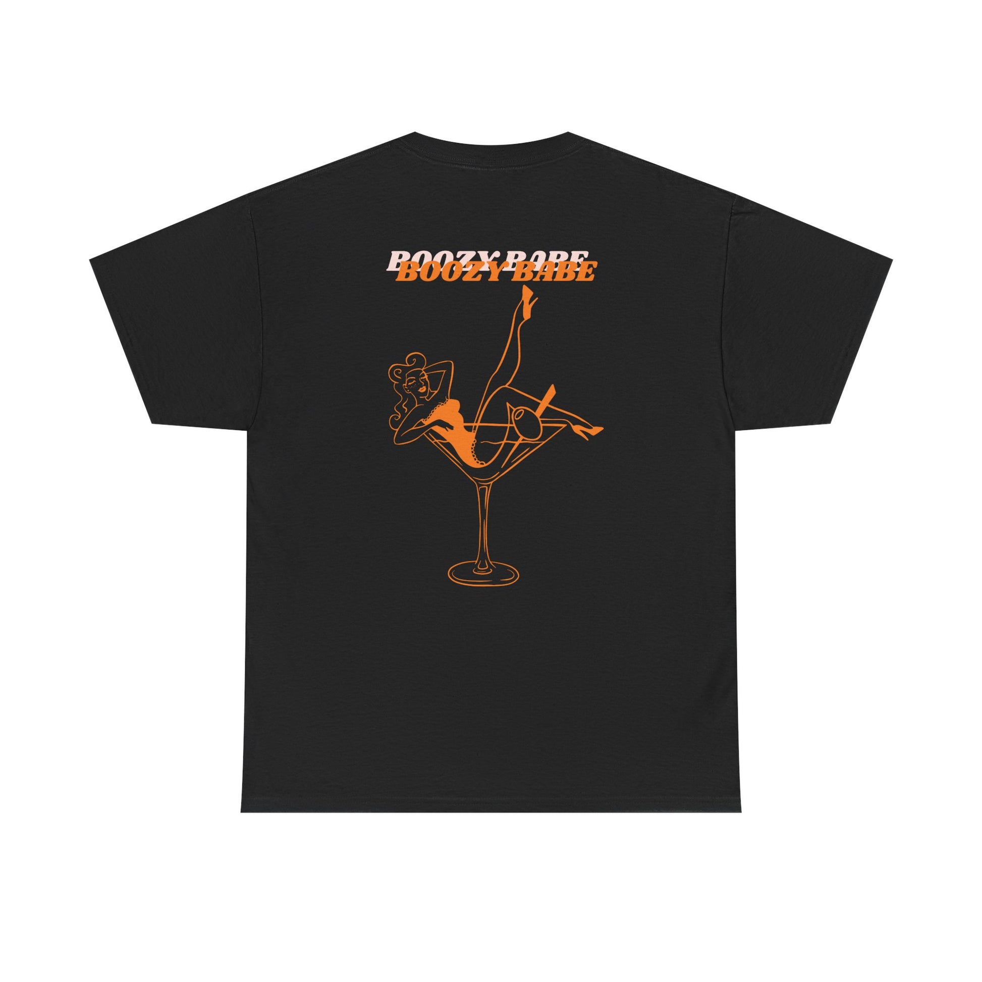 Boozy Babe - Stylish Unisex Heavy Cotton Tee - Bubbly & Bold Collection